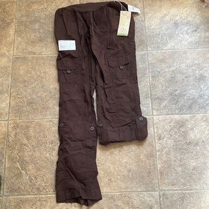 MATERNITY Cargo Pants/Adjustable NWT
